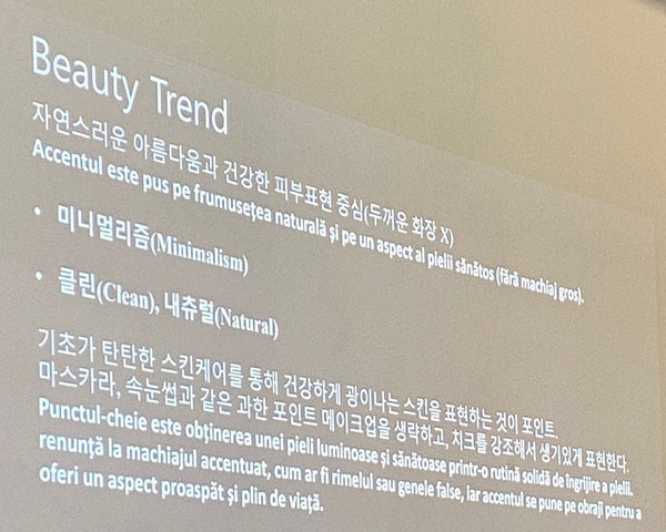 Tendințe actuale în k-beauty