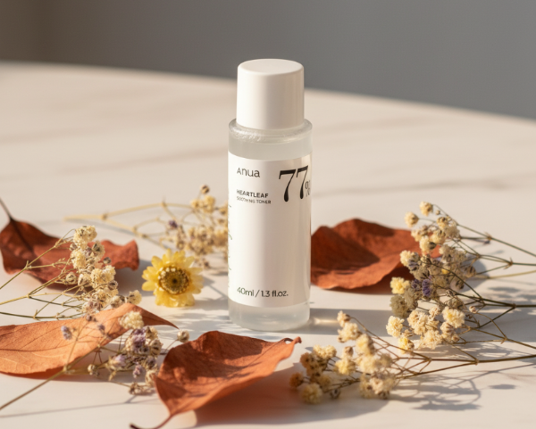 Anua Heartleaf Toner - marmură + botanice uscate toamnă