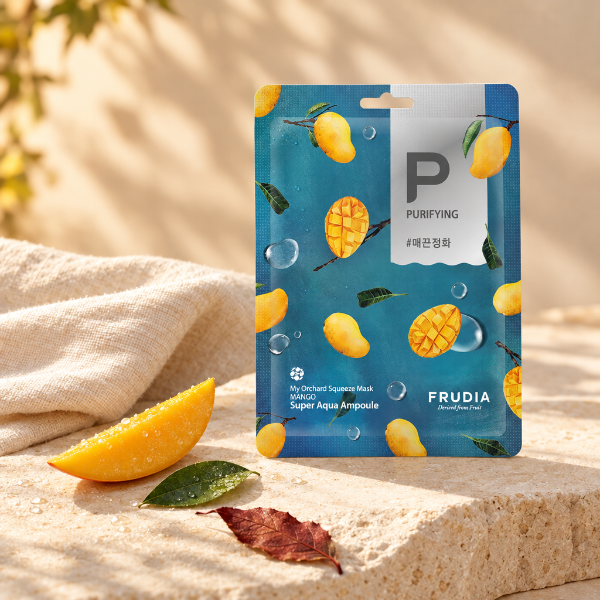 Frudia Mango Mask în lumină aurie de septembrie
