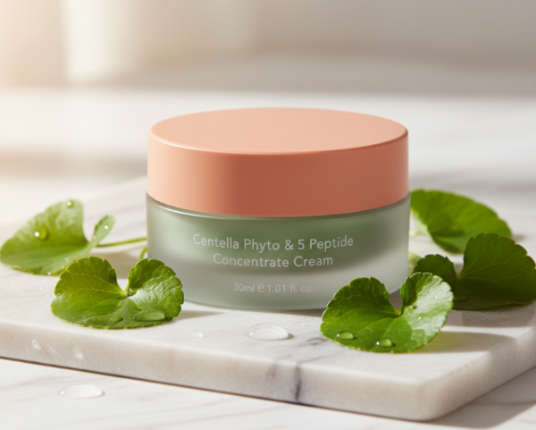 Haruharu Wonder Cream - marmură + frunze Centella + picături