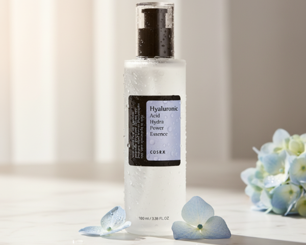 Hyaluronic Essence - marmură + petale albastre