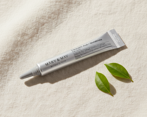 Mary&May Eye Cream - in alb + frunze verzi natural