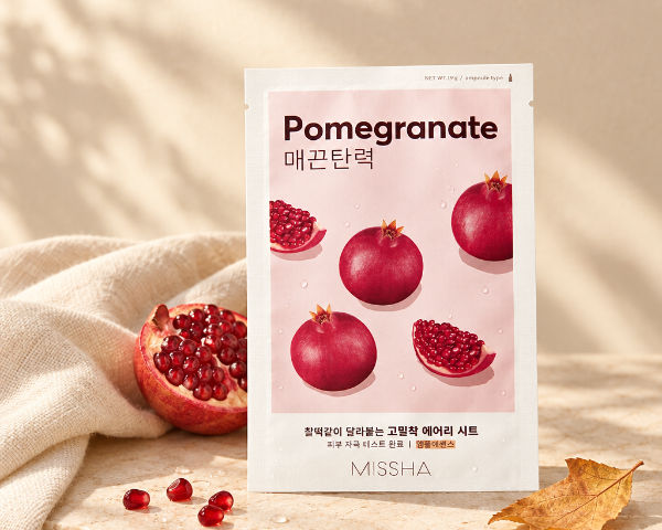 Mască MISSHA Pomegranate în lumină caldă de septembrie