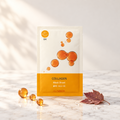 Mască The Saem Collagen în decor minimalist de toamnă