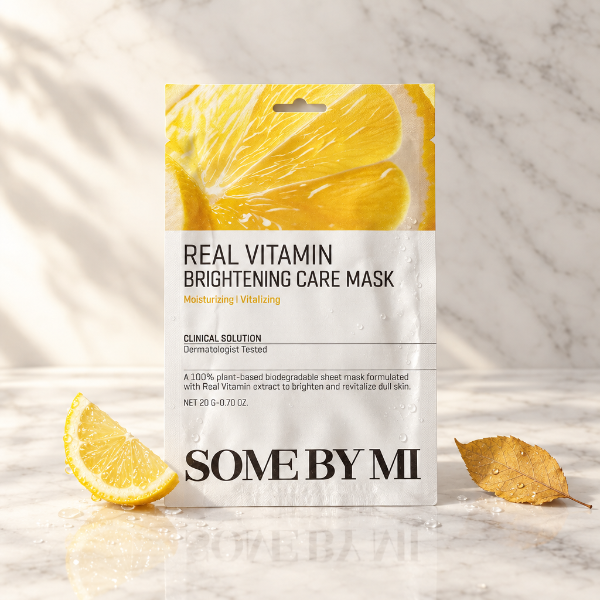 SOME BY MI Real Vitamin Brightening Care Mask în stilul Hanna