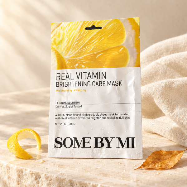 SOME BY MI Real Vitamin Mask în decor minimalist de toamnă